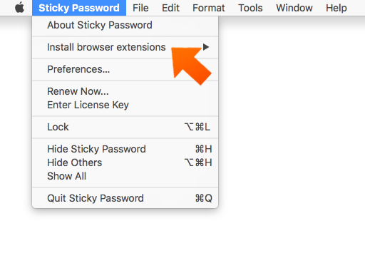 extensions in chrome for mac